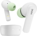 Mivi DuoPods D3 TWS,13mm Driver,Rich Bass,50H Playtime,AI ENC,Low Latency,Type C,5.3 Bluetooth Headset  (Lime White, True Wireless)