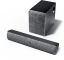 Mivi Fort S36 Soundbar With Subwoofer, 36W, 2.1 Channel, BT V5.3 Sound bar 36 W Bluetooth Soundbar  (Black, 2.1 Channel)