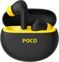 POCO Pods with 30 Hour Playback, 12mm Drivers, 60ms Latency, Fast Charging & ENC Bluetooth Headset  (Midnight Groove, True Wireless)