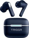 TRIGGR Ultrabuds N1 with ENC, 40H Battery, Trucomm Calling, 40ms Latency Gaming, v5.3 Bluetooth Headset  (Blue, True Wireless)