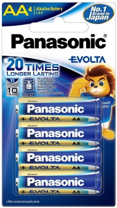 Panasonic LR6EGDG/4B  Battery  (Pack of 4)