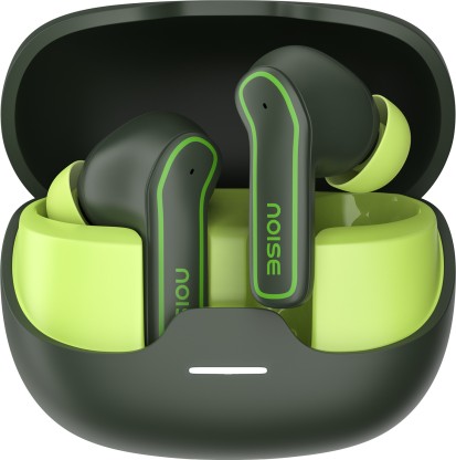 Noise Pop buds with 50 Hrs of playtime, Quad Mic with ENC Bluetooth  (Moon Pop, True Wireless)