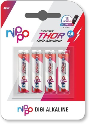 Nippo Thor AA-Pack of 4  Battery  (Pack of 4)