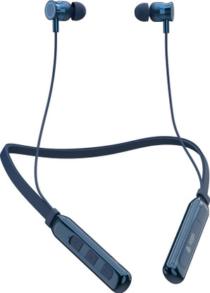 Aroma NB119 Cabinet Plus 80 Hours Playtime | Deep Bass | Quick Charge | ENC Noise Bluetooth  (Arctic Blue, In the Ear)