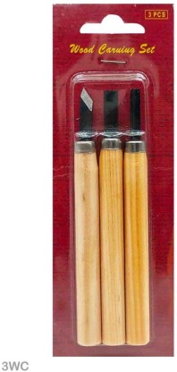 BestUBuy WOODEN CARVING TOOL - 3 PIECE