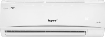 Livpure 1 Ton 3 Star Split Inverter AC with Wi-fi Connect  - White  (HKS-IN12K3S19A, Copper Condenser)