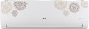 LG Super Convertible 6-in-1 Cooling 1.5 Ton 5 Star Split Dual Inverter AI, 4 Way Swing, HD Filter with Anti-Virus Protection Designer Series AC  - White  (PS-Q19MNZF, Copper Condenser)
