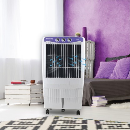 Hindware 85 L Desert Air Cooler  (Lavender and white, Vectra)