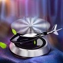 AIRSKY Silver Car Aroma Air Freshener Perfume Solar Power Helicopter Perfume Diffuser  (5 ml)