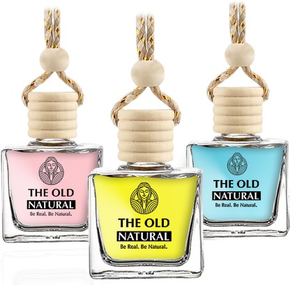 The Old Natural Sandal Twig, Mystic Berry, Moods Car Freshener  (3 x 10 ml)