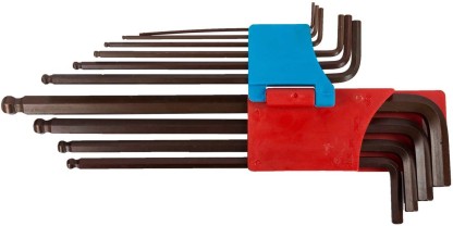 Taparia KBHI 10X Allen Key Set  (Pack of 10)