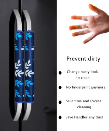 KANUSHI Refrigerator Handle  Cover  (Blue)