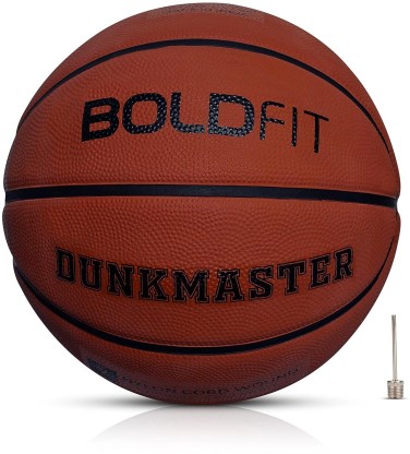 BOLDFIT For Kids Girls Boys Men Women 7|Ideal for Aged 9-12 Basketball - Size: 7  (Pack of 1, Brown)