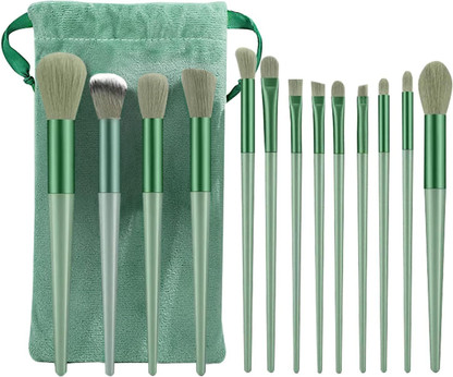 HUDA CRUSH Beauty Premium Synthetic Bristle Professional Face&Eye Makeup Brushes Set (13Pc)  (Pack of 13)