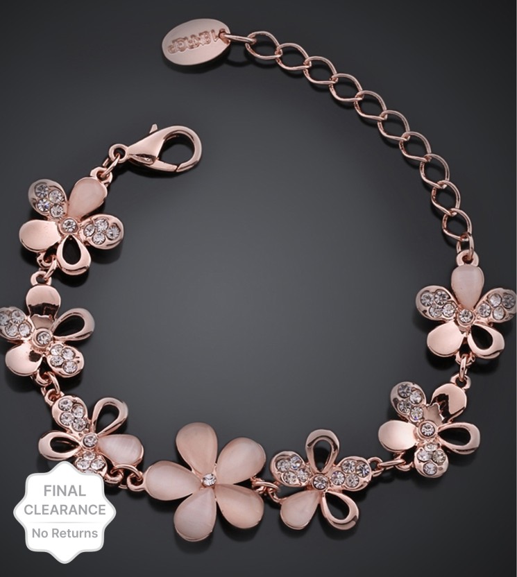 Alloy Gold-plated Charm Bracelet