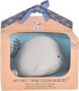Tikiri Toys Whale Natural Rubber Rattle & Bath Toy Rattle  (Multicolor)