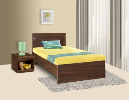 Delite Kom Treasure Single Bed Engineered Wood Single Bed  (Finish Color -  Acacia Dark)