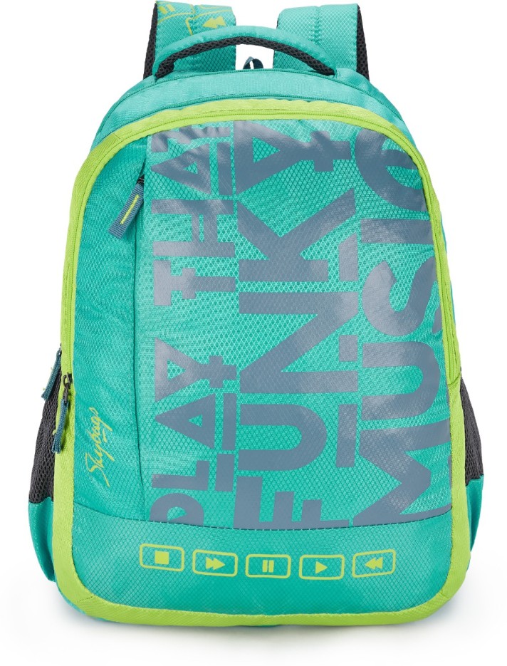 Large 32 L Laptop Backpack NEW NEON 13 SCHOOL BAG (H) BLUE  (Multicolor)