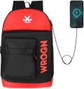 Large 35 L Laptop Backpack Unisex Smart Bag With USB Charging Port Casual Laptop Bag-Office Bag-School Bag  (Red)