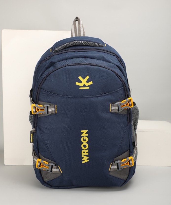 Large 35 L Laptop Backpack Axe 4D backpack spacy unisex backpack fits upto 18 Inches/college bag/school bag  (Blue)