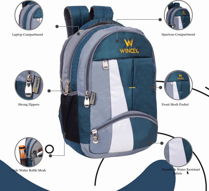 Large 45 L Laptop Backpack Large 45 L Laptop Backpack medium backpack Laptop travel bags school & college  (Multicolor)