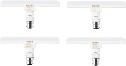 PHILIPS 8 W T-Bulb B22 LED Bulb  (White, Pack of 4)