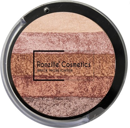 RONZILLE Baked Blusher & Highlighter Brick  (Shade-01)