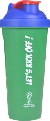 FIFA Let's Kick Off 500 ml Sipper  (Pack of 1, Green, Blue, Plastic)