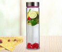 Renberg Borosilicate 600 ml Bottle  (Pack of 1, Pink, Glass)