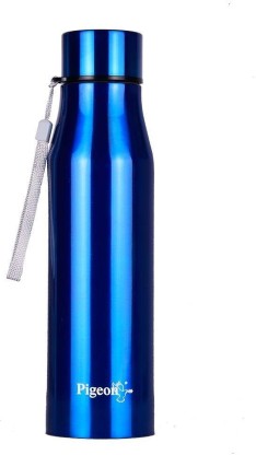 Pigeon Glamour Stainless Steel 600 ml Bottle  (Pack of 1, Blue, Steel)