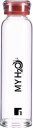 BERGNER Glass Bottle 390 ml Bottle  (Pack of 1, Red, Glass)