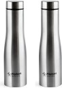 Flipkart SmartBuy Stainless 1000 ml Bottle  (Pack of 2, Silver, Steel)