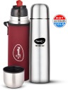 Pigeon Bullet Therminox 1000 ml Flask  (Pack of 1, Silver, Steel)