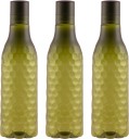 POLYSET Hex Screw-lid 1000ml, PET Bottles, Green, Pack of 3 1000 ml Bottle  (Pack of 3, Green, Plastic)