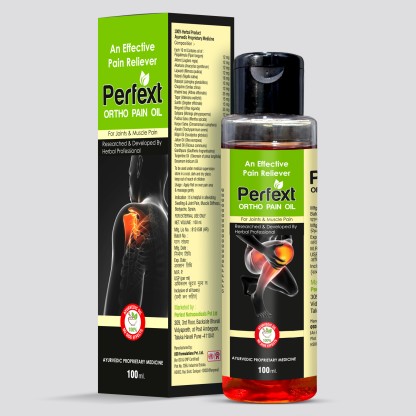 PERFEXT NUTRACEUTICALS Ayurvedic Ortho PainRelief Oil for Senior Citizens|Cures Muscle,Joint &Knee Pain Liquid  (100 ml)