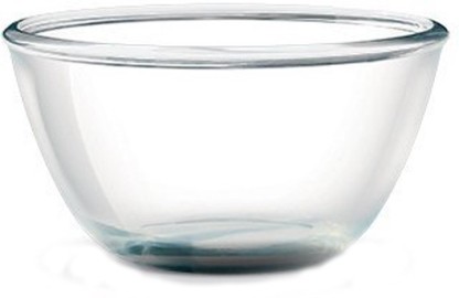 TREO MXNBTR Borosilicate Glass Serving Bowl  (Clear, Pack of 2)