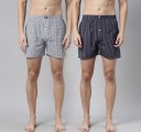 Pack of 2 Checkered Men Boxer