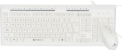 ZEBRONICS Zeb- Judwaa 900 Mouse & Keyboard Combo Set