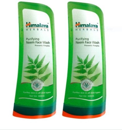 HIMALAYA PURIFYING NEEM FACE WASH 300ML (pack of 2)  (2 Items in the set)