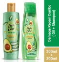 HAIR & CARE Pro Blend Damage Repair Hair Shampoo+Oil Combo with Olive Oil,300ml  (2 Items in the set)