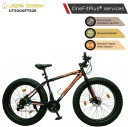 Urban Terrain Beast UT5000FTS26 with 21 Shimano Gear and Installation Services 26 T Fat Tyre Cycle  (21 Gear, Red)