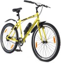 Urban Terrain Rio with Complete Accessories & Mobile Tracking App 26 T Hybrid Cycle/City Bike  (Single Speed, Yellow, Black)