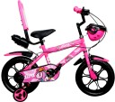 Vicky 14T Kids Pink Cycle with Megwheel 14 T BMX Cycle  (Single Speed, Pink)