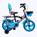 ROXX CART BICYCLE ROCKY NEW (SKY-) FOR 2 TO 4 YEAR KIDS BABY 14 T BMX Cycle  (Single Speed, Blue)