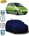 JBR Car Cover For Chevrolet Spark (With Mirror Pockets)  (Blue)