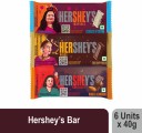 HERSHEY'S Whole Almonds, Cookies 'N' Creme and Creamy Milk Bars  (6 x 40 g)