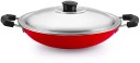 NIRLON  Non-Stick Kitchen Utensil Appachatti with Stainless Steel lid Non-Stick Coated Cookware Set  (Aluminium, Stainless Steel, 1 - Piece)