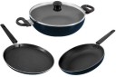 Butterfly Rapid Non-Stick Coated Cookware Set  (Aluminium, 3 - Piece)