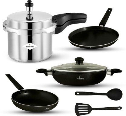 Prestlee Non-Stick Coated Cookware Set  (Aluminium, PTFE (Non-stick), 1 - Piece)