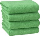 MEGAKLEEN Microfiber Vehicle Washing Cloth Wet and Dry Microfiber Cleaning Cloth  (4 Units)